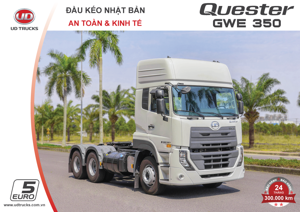 đầu_kéo_UD_Quester_GWE_350 cabin 2 giường